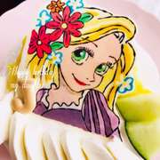 ラプンツェル キャラケーキ レシピ 作り方 By Madoka クックパッド