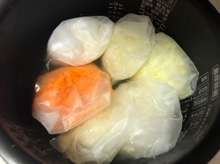 炊飯器で 簡単野菜だし 離乳食 レシピ 作り方 By ナルミッキ クックパッド 簡単おいしいみんなのレシピが372万品