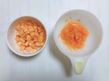 離乳食 中期 柿 電子レンジ使用 レシピ 作り方 By Fuu Mama クックパッド 簡単おいしいみんなのレシピが360万品