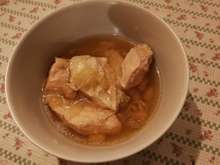 ホロホロ鶏むねのコンソメスープ 圧力なべ レシピ 作り方 By うなじろう クックパッド 簡単おいしいみんなのレシピが350万品