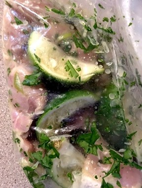 ハニーライムチキン串のレシピ