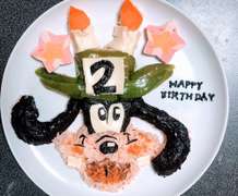 誕生日 グーフィー プレート レシピ 作り方 By 八積愛華 クックパッド 簡単おいしいみんなのレシピが353万品