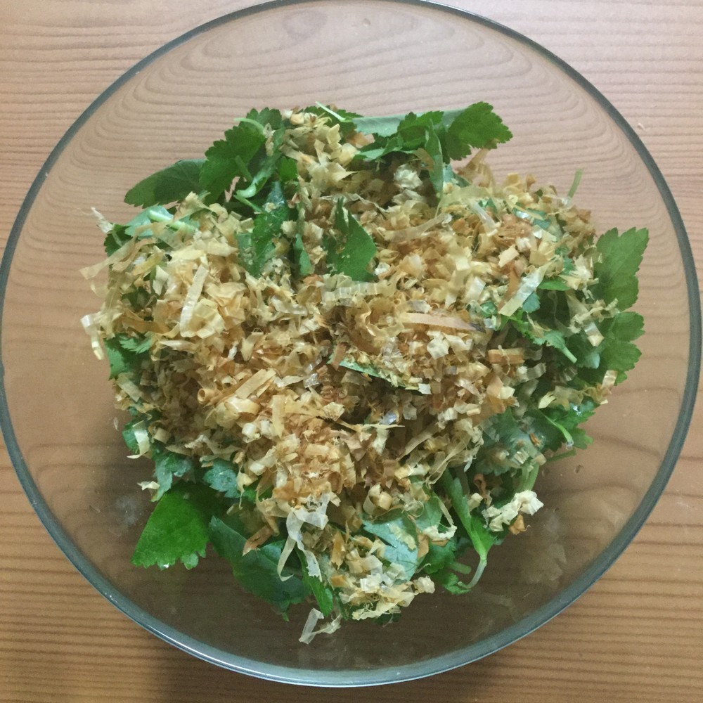 混ぜるだけ 梅香る三つ葉大量消費サラダ レシピ 作り方 By ゆうちょ クックパッド 簡単おいしいみんなのレシピが350万品