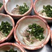 稲庭うどん ごまだれ編 やよい会 レシピ 作り方 By Hitominh クックパッド 簡単おいしいみんなのレシピが372万品
