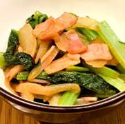 ご飯進む副菜 小松菜のバター醤油炒め レシピ 作り方 By Lumiga クックパッド 簡単おいしいみんなのレシピが360万品