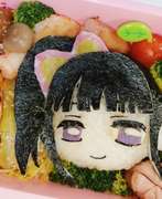 鬼滅 キャラ弁 栗花落カナヲぺたん娘vr レシピ 作り方 By めいめい クックパッド