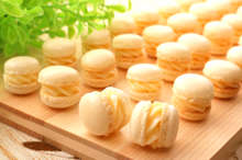 卵1個で36個 可愛いバニラミニマカロン レシピ 作り方 By パンダワンタン クックパッド 簡単おいしいみんなのレシピが352万品