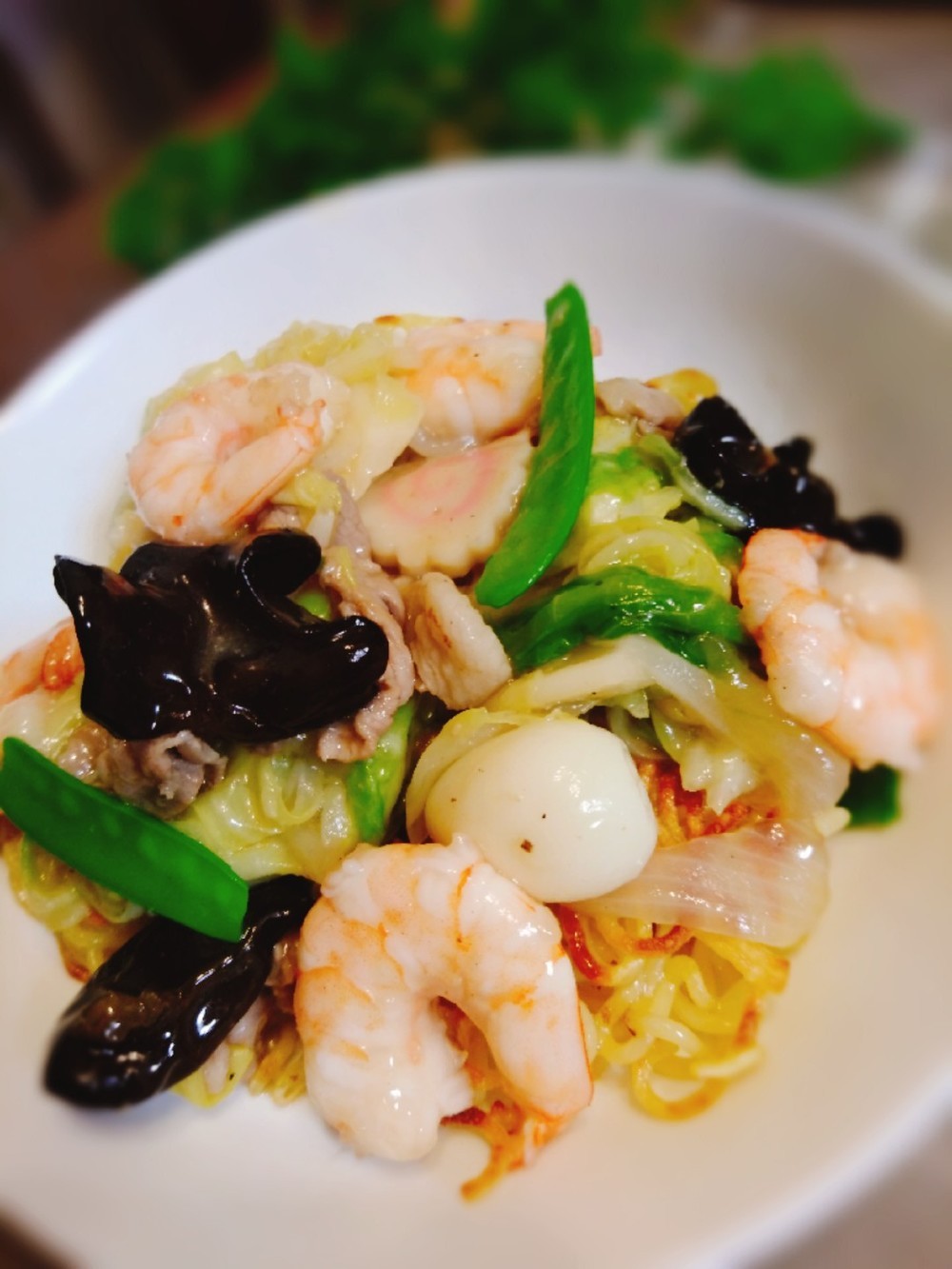 海老と春キャベツのあんかけ焼きそば レシピ 作り方 By ねずみんパラダイス クックパッド 簡単おいしいみんなのレシピが353万品