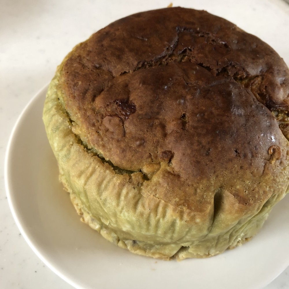 混ぜて焼くだけ あんこ入り青汁ケーキ レシピ 作り方 By お63さん クックパッド 簡単おいしいみんなのレシピが374万品