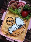 前日準備のキャラ弁 海苔切りでキャラ作り レシピ 作り方 By とおやん クックパッド 簡単おいしいみんなのレシピが352万品