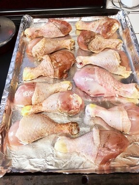 ガーリックライムローストチキンドラムスティックのレシピ