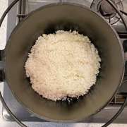 ダッチオーブンで基本の炊飯 キャンプ用 レシピ 作り方 By あんこ男子 クックパッド 簡単おいしいみんなのレシピが360万品