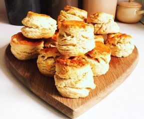 基本のブリティッシュスコーンのレシピ