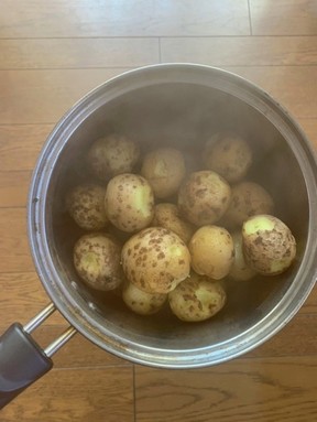 自家製スマッシュポテトのレシピ