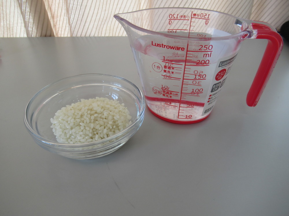 10倍粥(米から炊くお粥)☆離乳初期 レシピ・作り方 by 沖縄市役所  