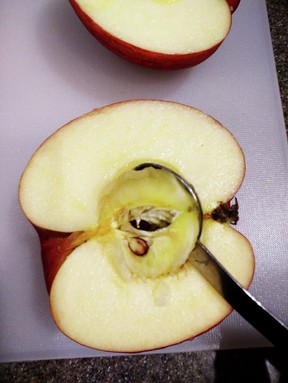 リンゴの芯の簡単な抜きかた by momiji27 【クックパッド】 簡単おいしいみんなのレシピが395万品