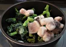 業務スーパー 菜の花とタコのごま油あえ レシピ 作り方 By 星空のシェフ クックパッド 簡単おいしいみんなのレシピが366万品