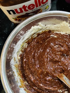 ヌテラブラウニーのレシピ