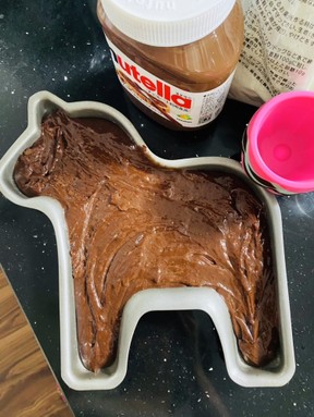 ヌテラブラウニーのレシピ