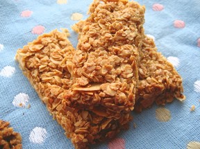 基本的なオートミールバーのレシピ