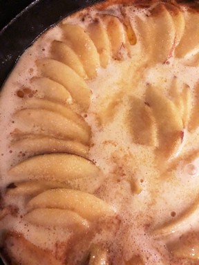 ジャーマンアップルパンケーキのレシピ