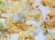 たくあんでポテトサラダ 新玉 ツナ入り レシピ 作り方 By Harapecoci クックパッド 簡単おいしいみんなのレシピが373万品