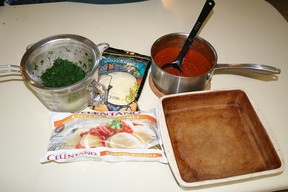 簡単ラビオリ・ラザニアのレシピ