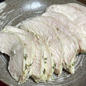 レモンハーブチキンサラダのレシピ