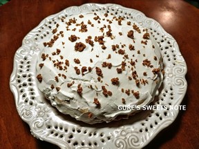 ココナッツクリームフルーツパイのレシピ