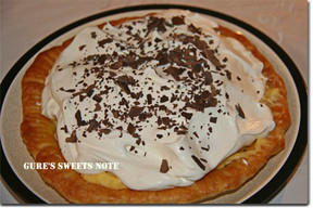 ココナッツクリームフルーツパイのレシピ