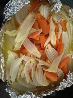 ローストニンジンとクミンピューレのレシピ