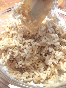 ライスクリスピー® ピーナッツバターバーのレシピ