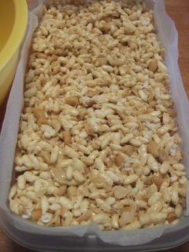 ライスクリスピー® ピーナッツバターバーのレシピ