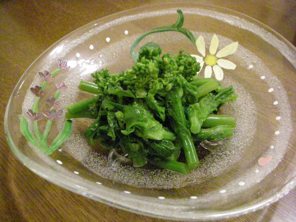 あれ おいしい 菜の花のおひたし レシピ 作り方 By らぶてるお クックパッド 簡単おいしいみんなのレシピが378万品