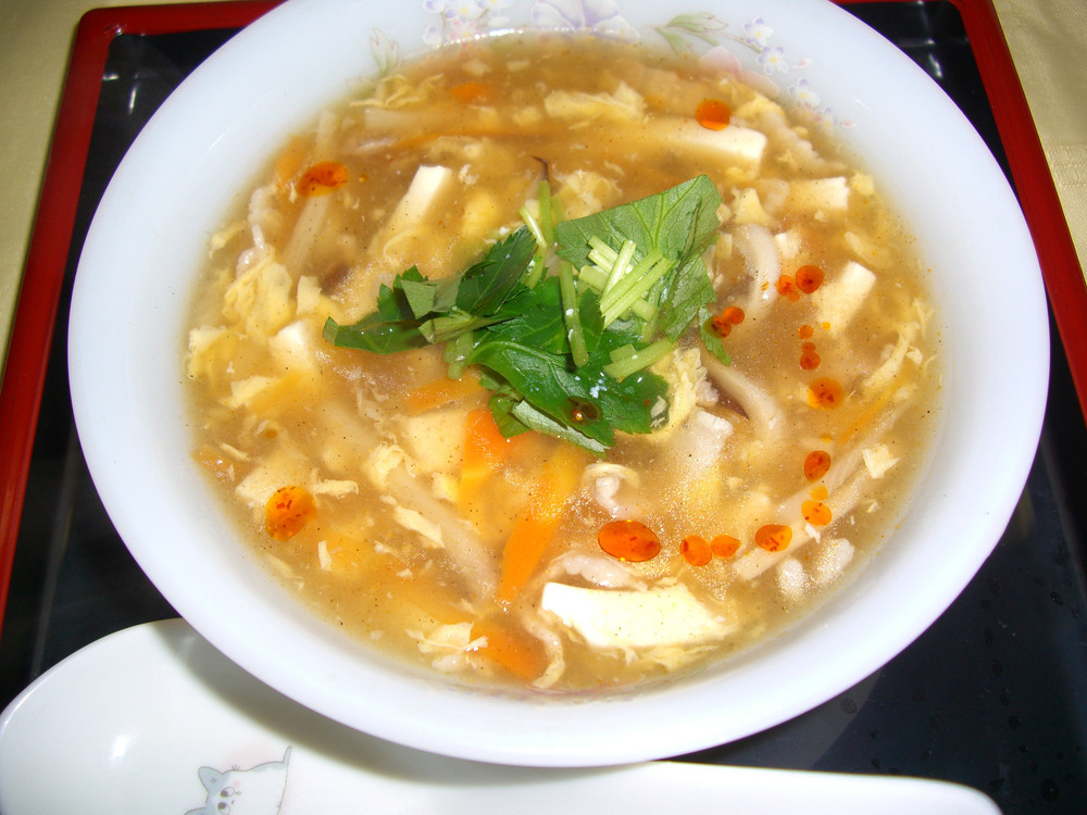 酸辣湯（すっぱ辛い中華スープ） レシピ・作り方 by お気楽主婦 
