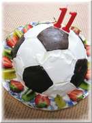サッカーボールケーキ レシピ 作り方 By 春小町 クックパッド