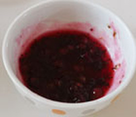 カシスジンのレシピ