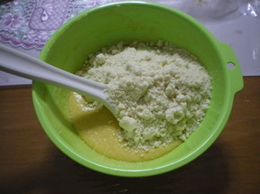 アーモンド粉のパンケーキ 無糖シロップ添え レシピ