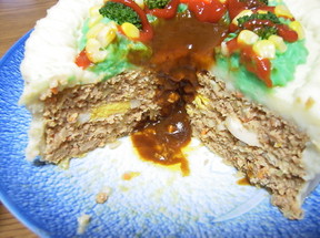 ハンバーガーケーキのレシピ