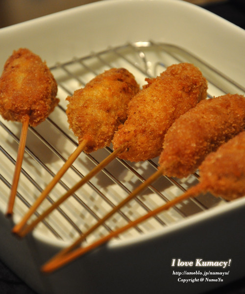 お家で本格楽しい串カツ 串揚げ レシピ 作り方 By Numayuu クックパッド 簡単おいしいみんなのレシピが356万品