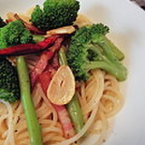 ガーリックバターピザのパンを分解するレシピ