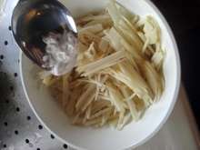 ワンピース サンジの料理 パイユ レシピ 作り方 By ぐるか クックパッド 簡単おいしいみんなのレシピが351万品