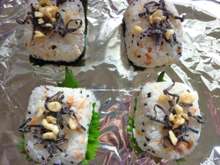 トースター焼きおにぎり 鮭フレ 塩昆布 レシピ 作り方 By ミッキーアン クックパッド 簡単おいしいみんなのレシピが360万品