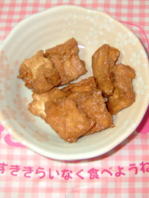 レンジでパパッと 厚揚げの味噌ダレ レシピ 作り方 By キムチマン クックパッド 簡単おいしいみんなのレシピが378万品