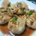鶏挽肉と豆腐のハンバーグ☆照りネギソース