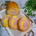 芋南京の渦巻きメッシュパン