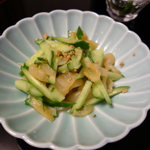 きゅうりと塩くらげの和え物 レシピ 作り方 By さち0218 クックパッド 簡単おいしいみんなのレシピが371万品