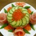 母の日♪記念日♪誕生日に♪花の寿司ケーキ