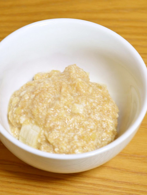 離乳食中期バナナのさつまいもソースがけ レシピ 作り方 By あきとも１２ クックパッド 簡単おいしいみんなのレシピが373万品