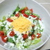 簡単☆レタスと水菜のシンプルサラダ 　